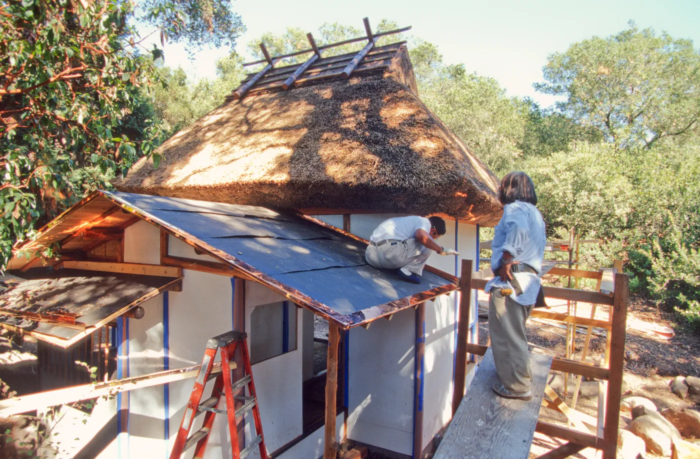 Tea House Construction 2001
