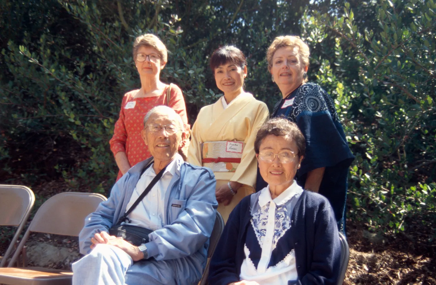 Tea House Dedication event