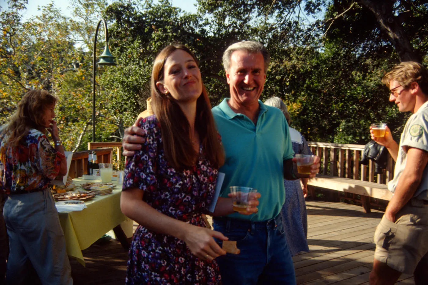 E.B. McLean Reception, on the Home Demonstration Deck, 1991