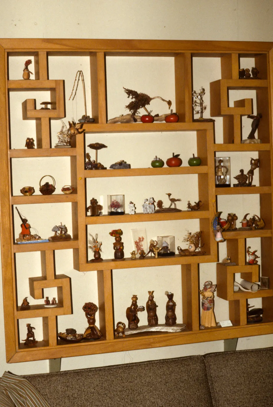 artwork on display in the Guild House, Garden Guild Open House, 1992