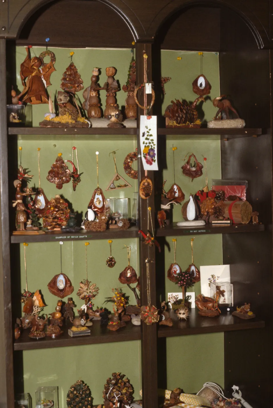 artwork display, Garden Guild Open House, 1992