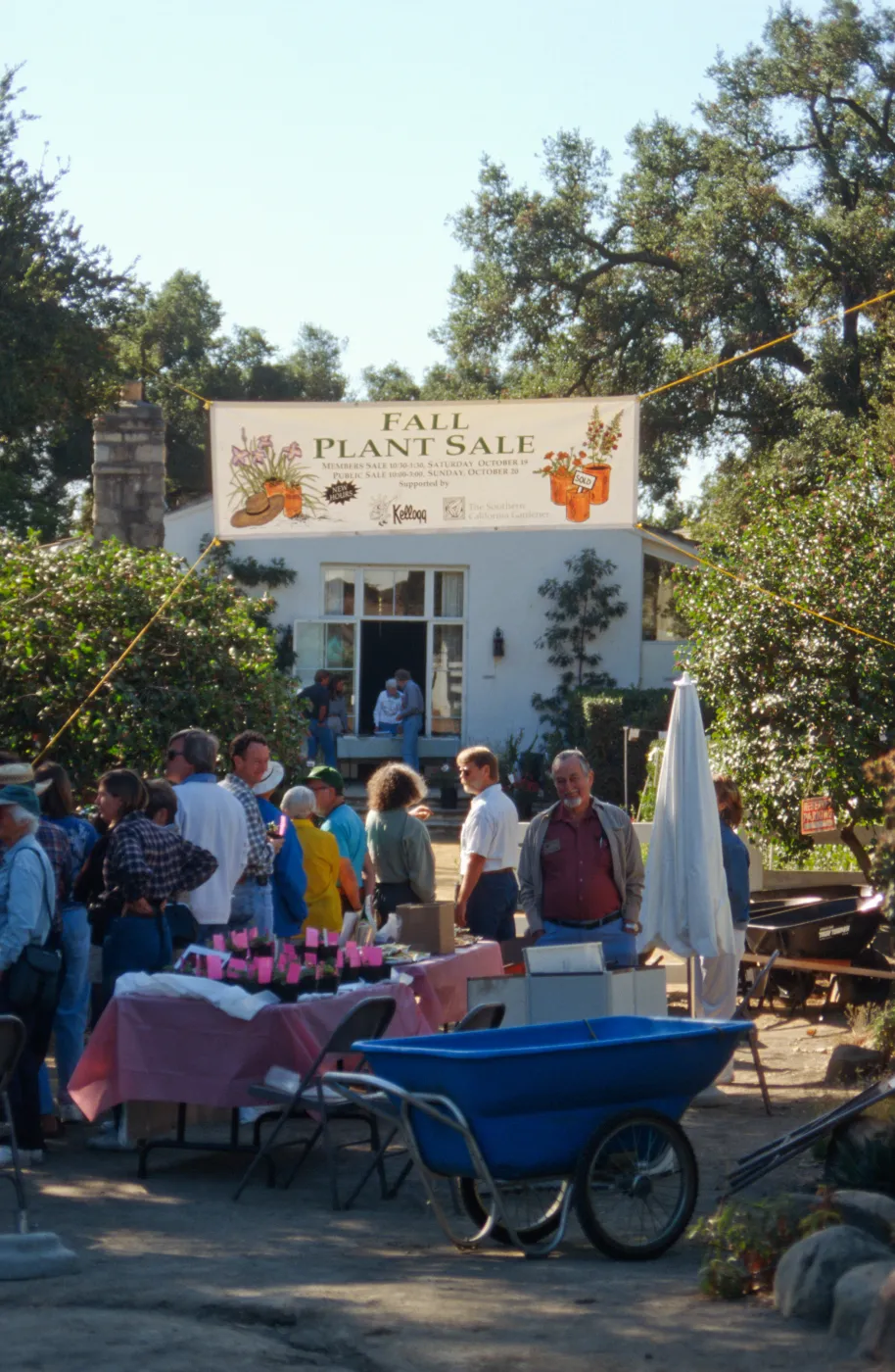 SBBG Fall Plant Sale, 1996