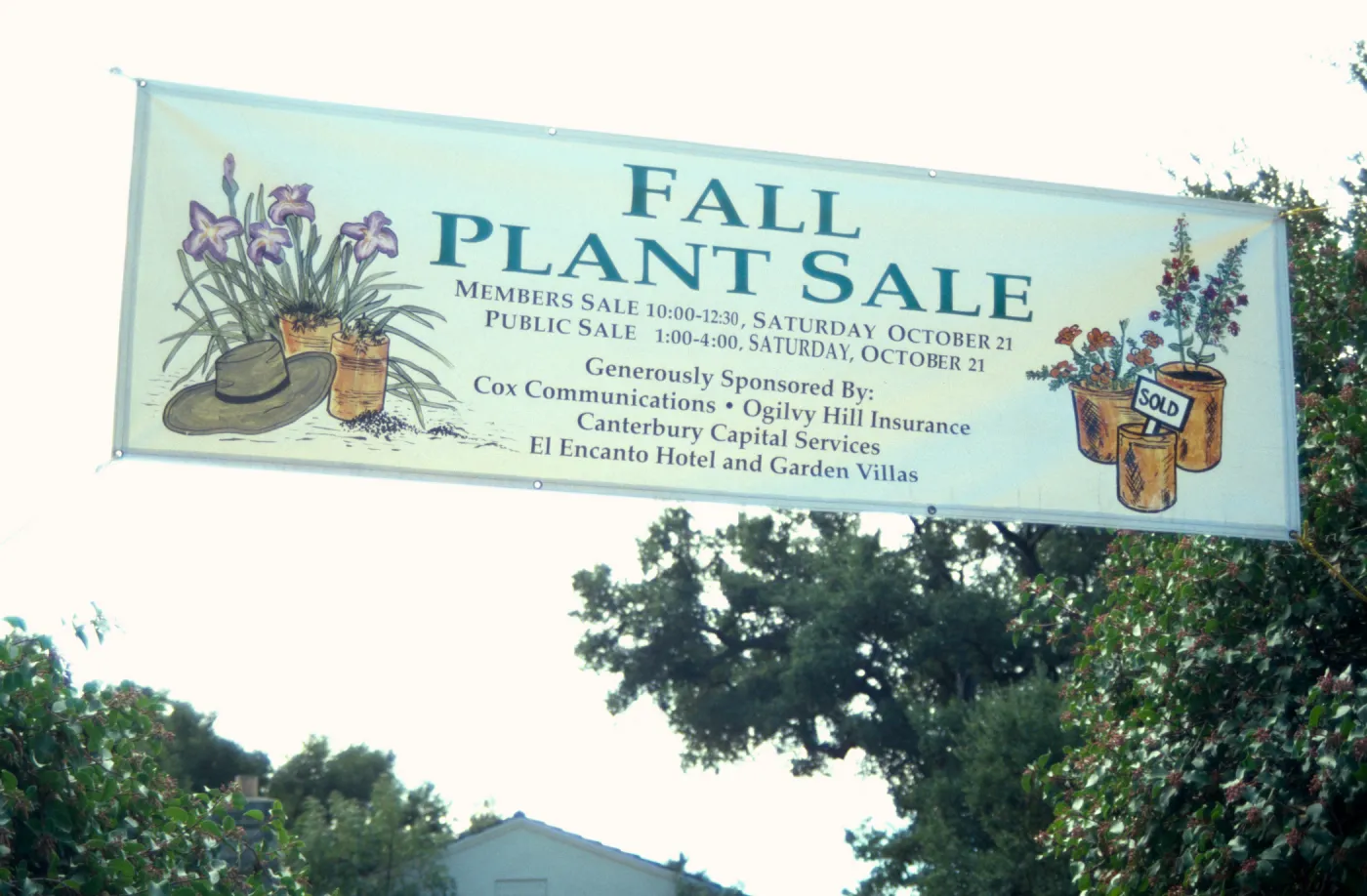 Fall Plant Sale, 2000
