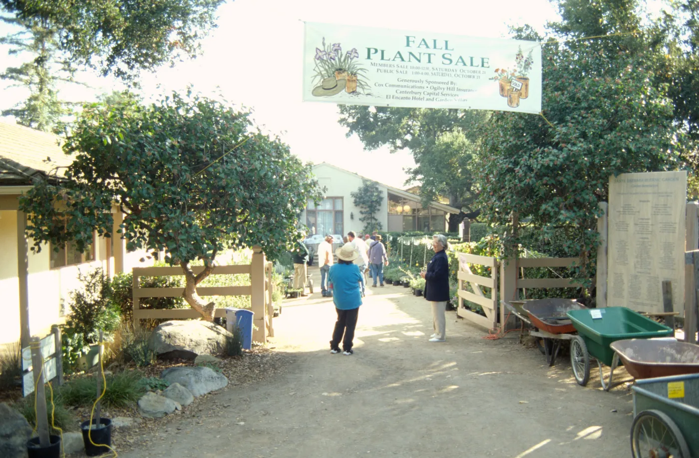 Fall Plant Sale, 2000