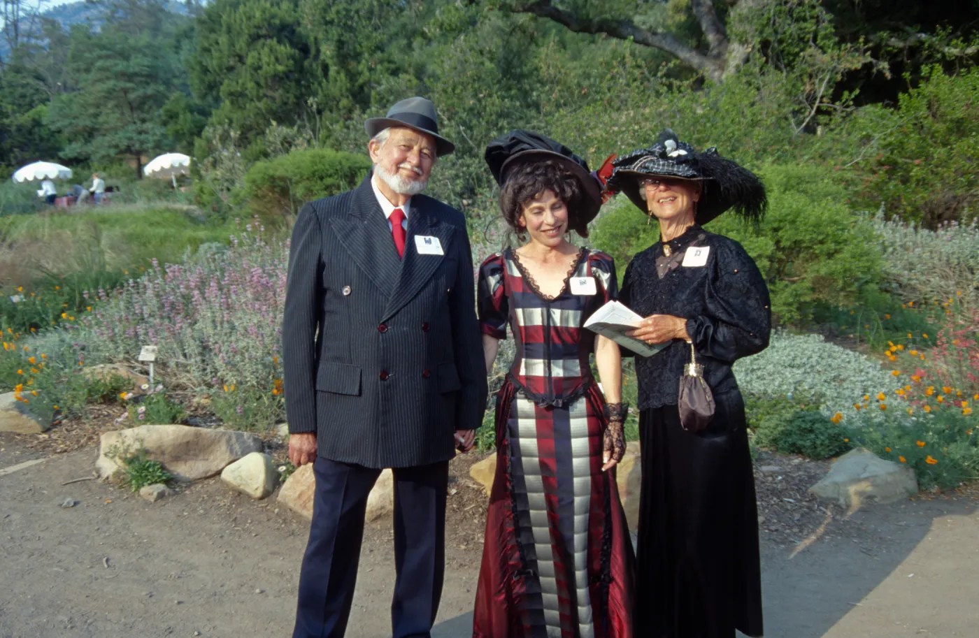 SBBG Members BBQ, 2001, period costumes