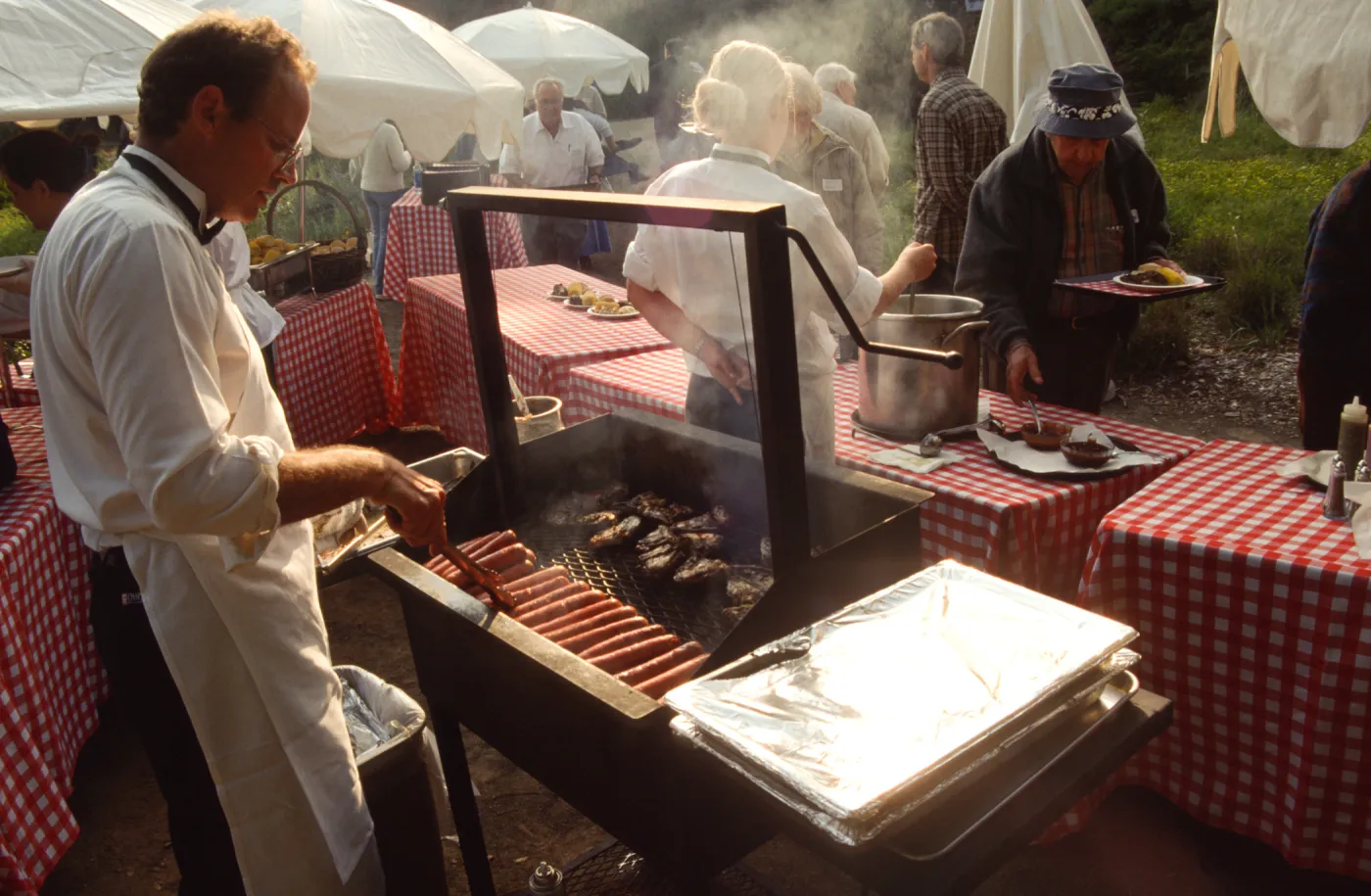 SBBG Members BBQ, 2001, caterer