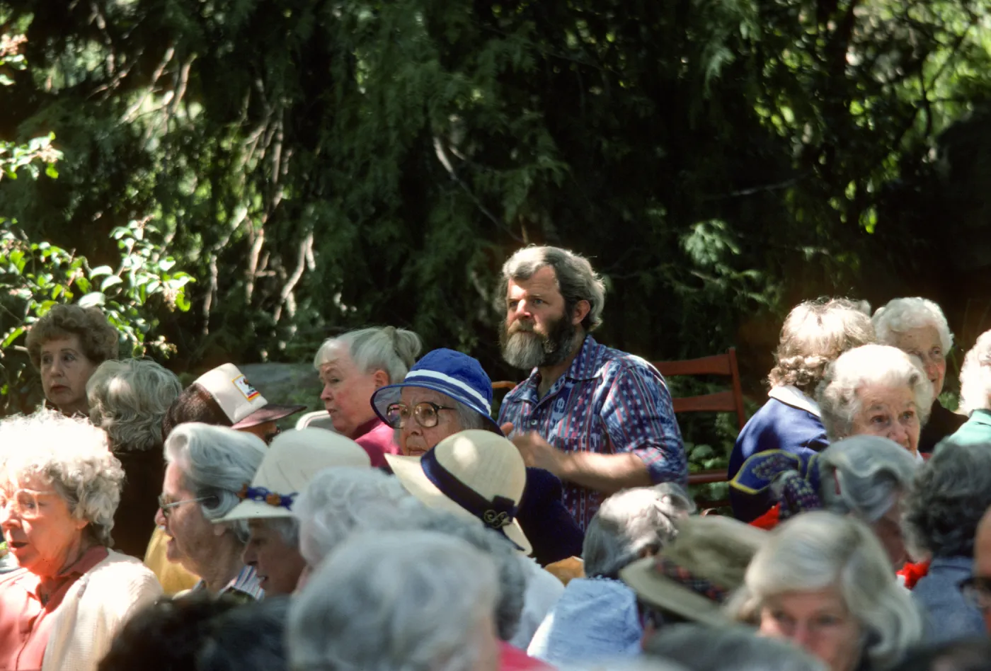 Henry Genthe, SBBG Members Day, 1982
