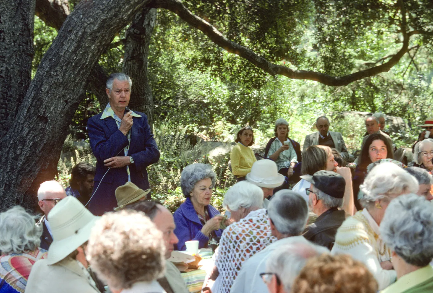 W.S. Stewart, SBBG Members Day, 1982
