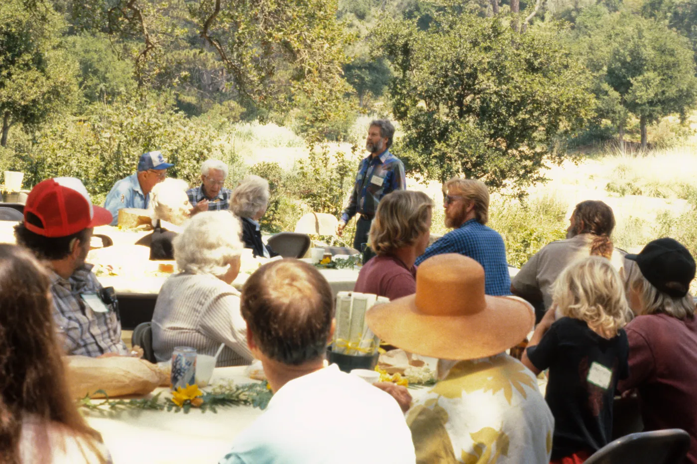 SBBG Members Day Picnic, 1987, Ralph Philbrick