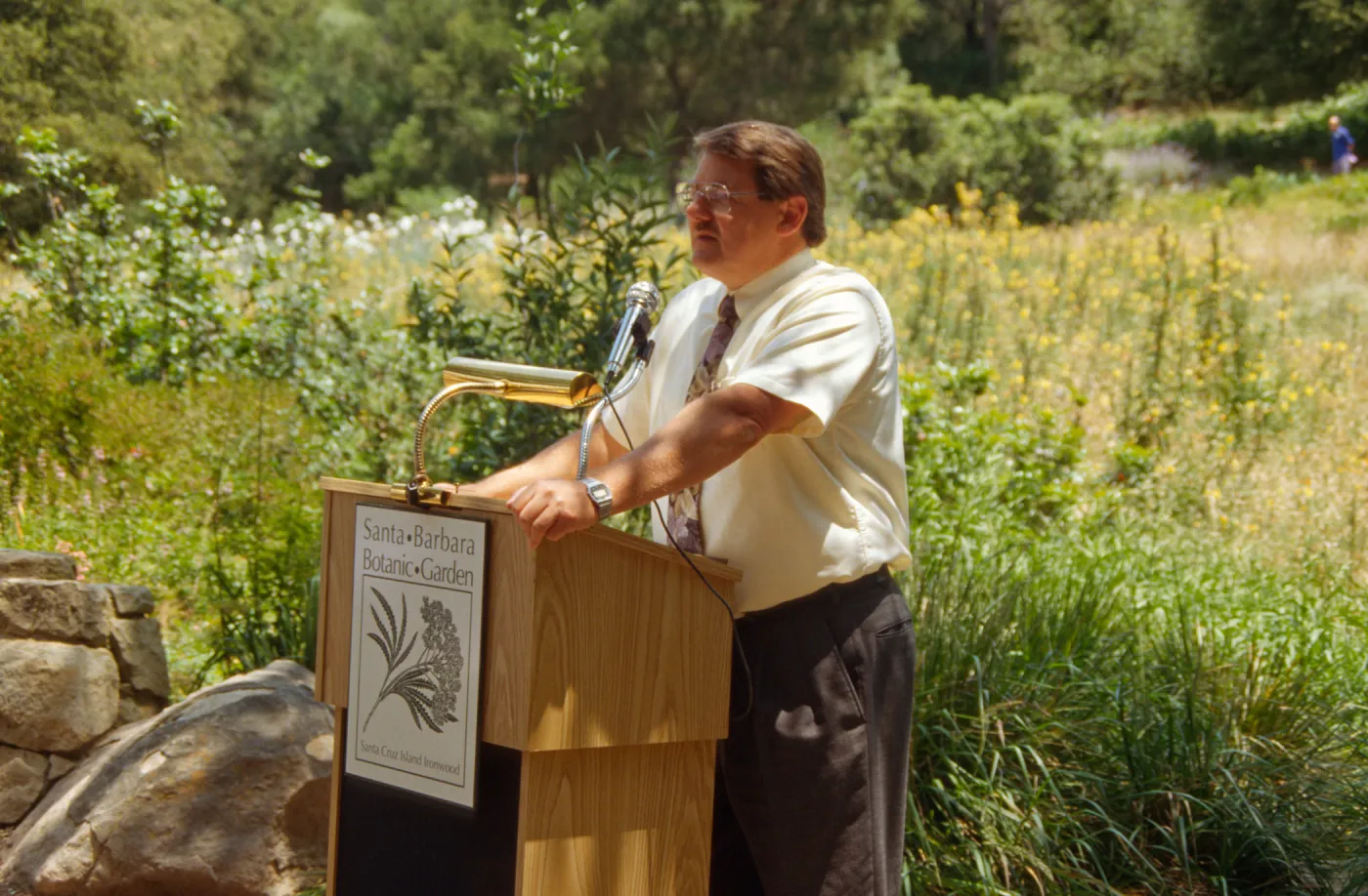 SBBG Members Day Picnic, 1996, Ed Schneider