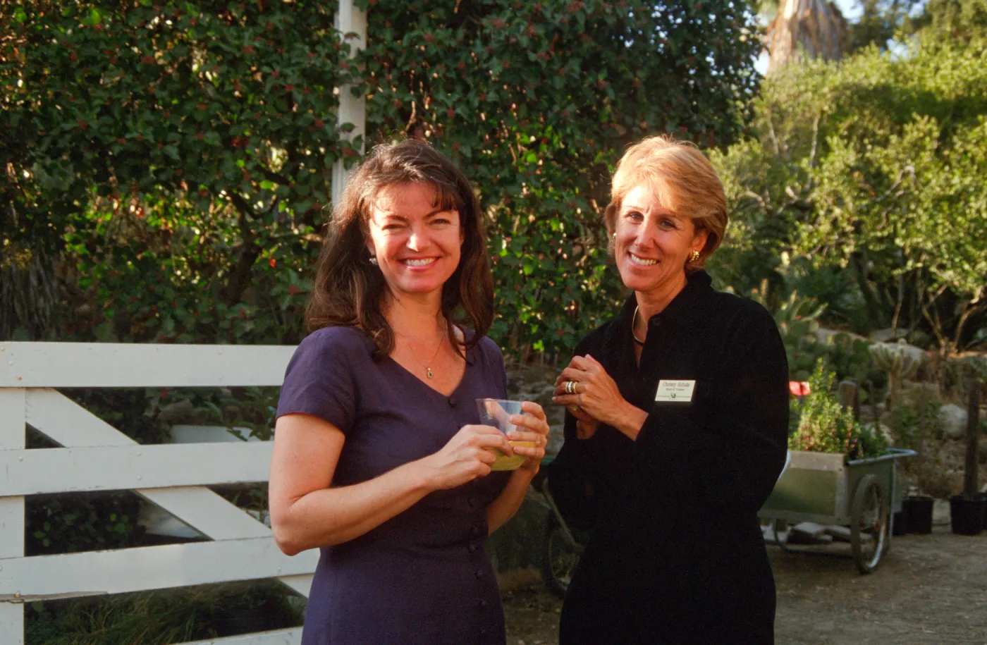 Fall Plant Sale, Clare Fleming and Christy Schultz