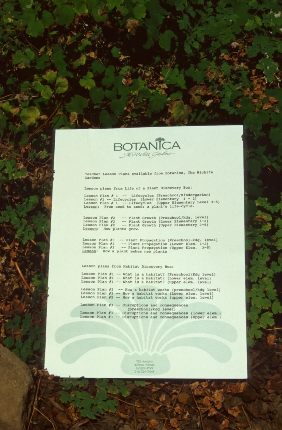 Wichita Gardens Publication