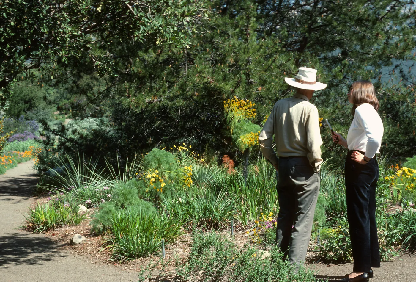 Dara Emery and Nancy Hawver recording "A Spring Walk", Porter Trail