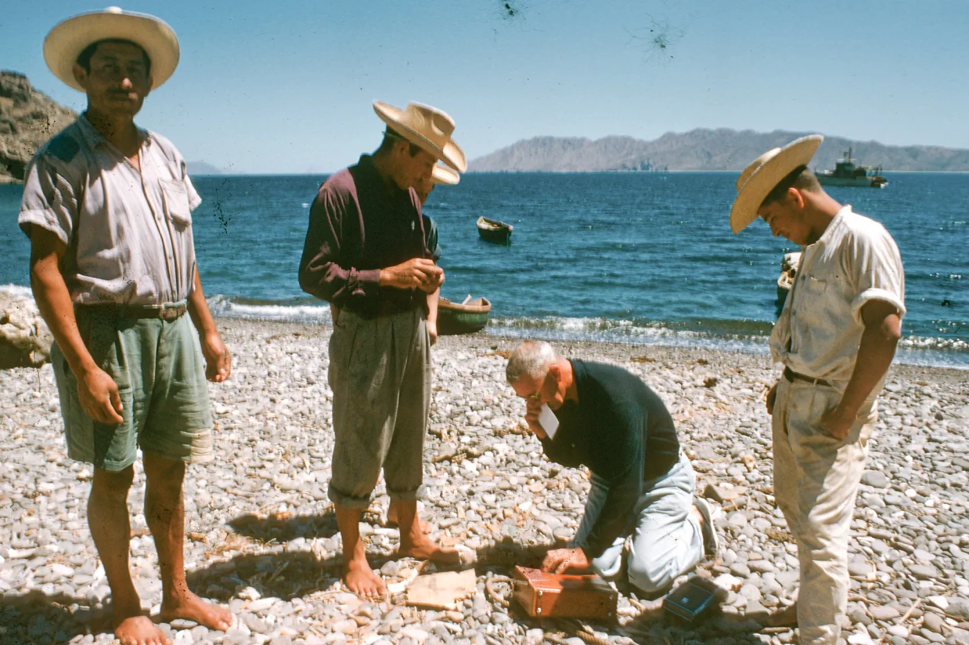 Untitled slide (people on beach)