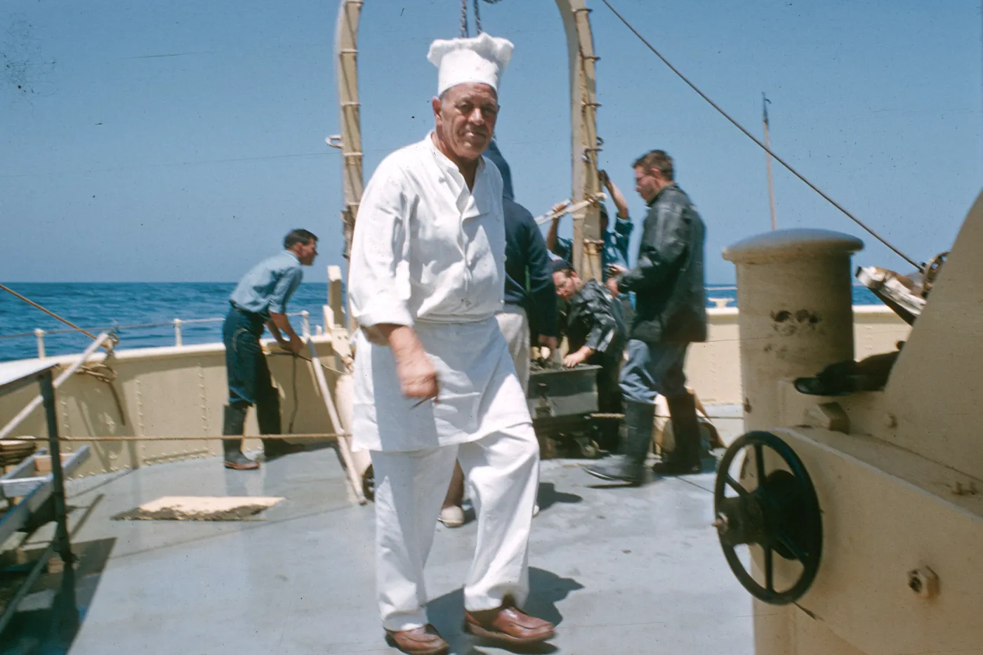 Aboard the Velero IV