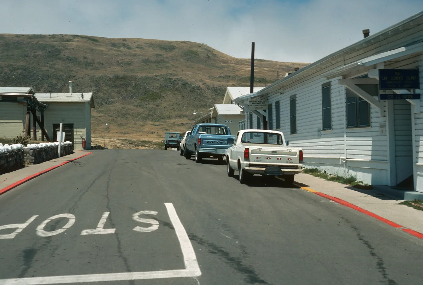 Main St., Wilson Cove, San Clemente Island