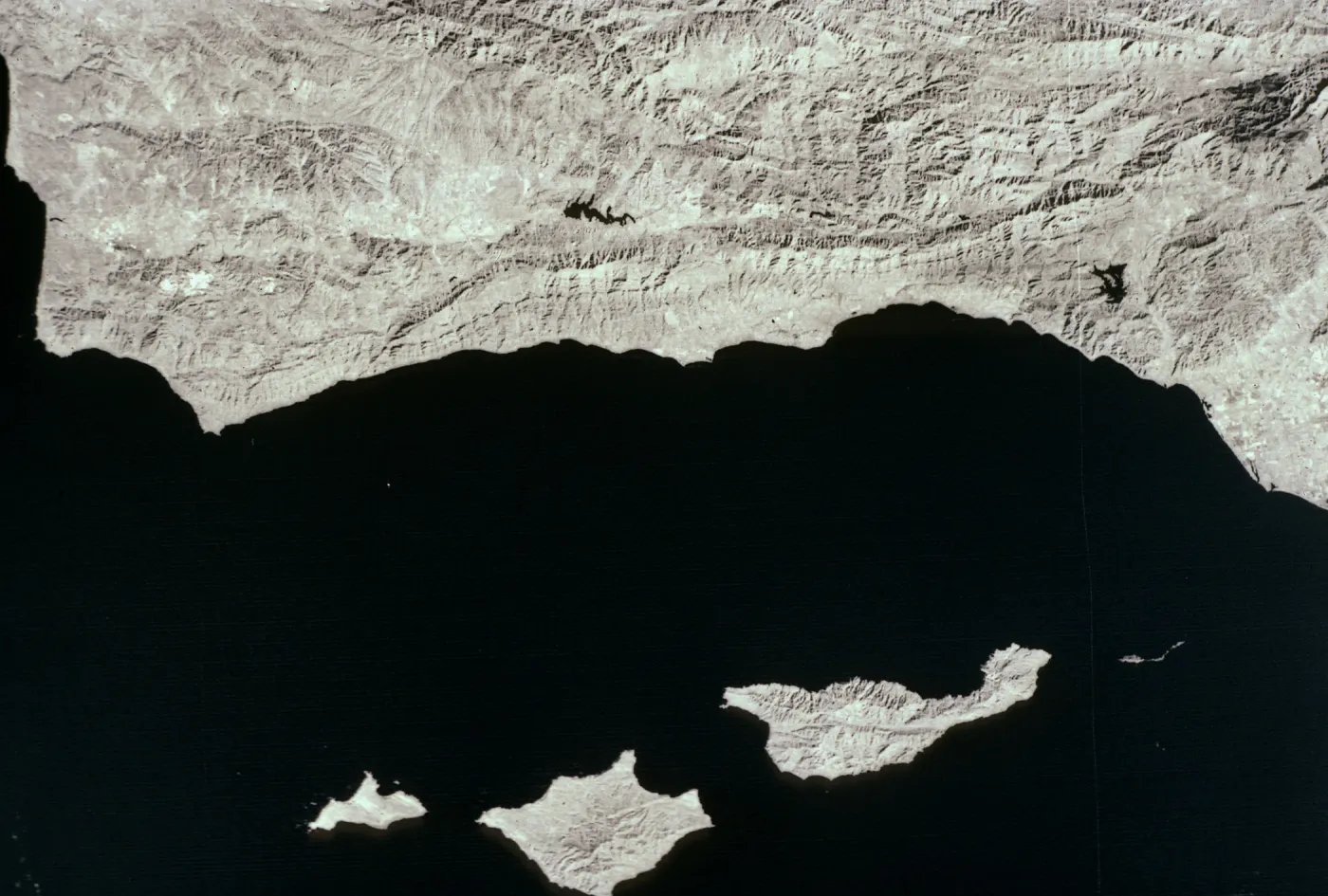 California Islands, Landsat image