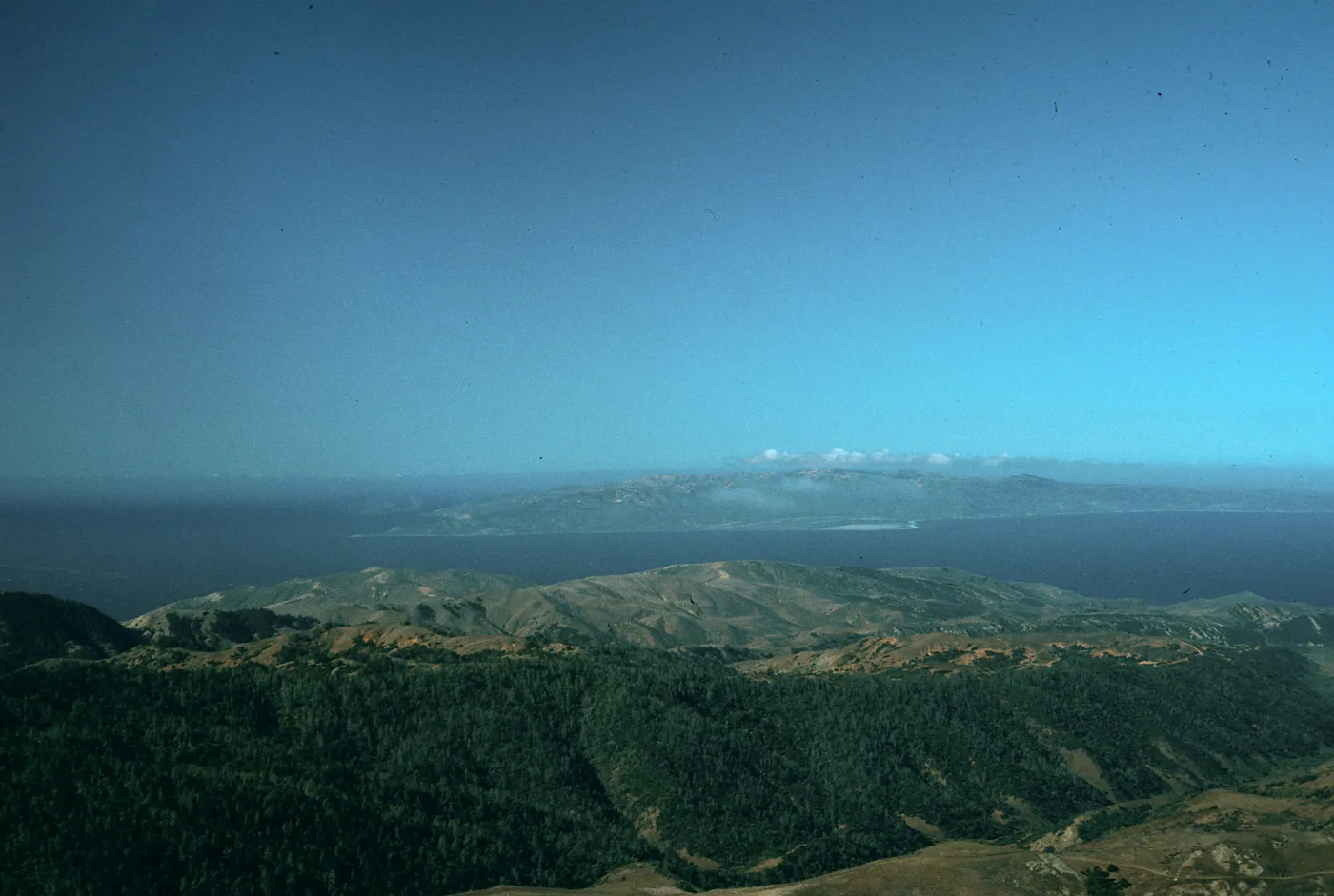 Santa Cruz Island, Christy Pines, Santa Rosa Island view