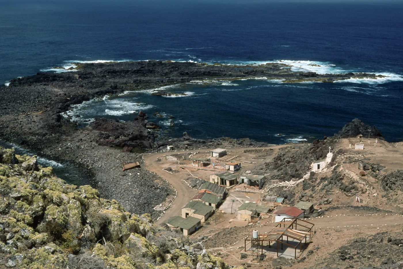 Guadalupe Island, navy base, South end
