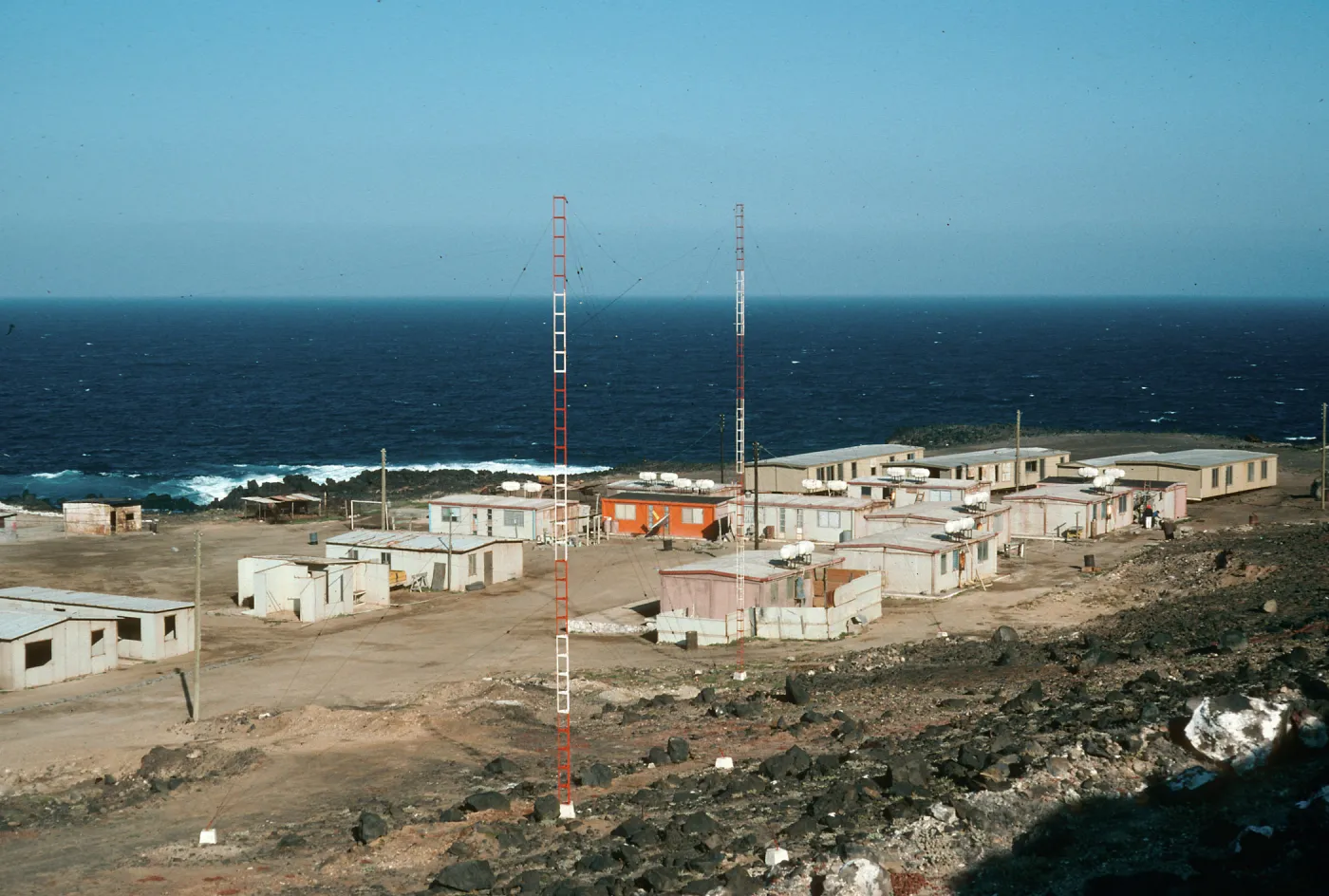 Guadalupe Island, navy base, Southwest Island