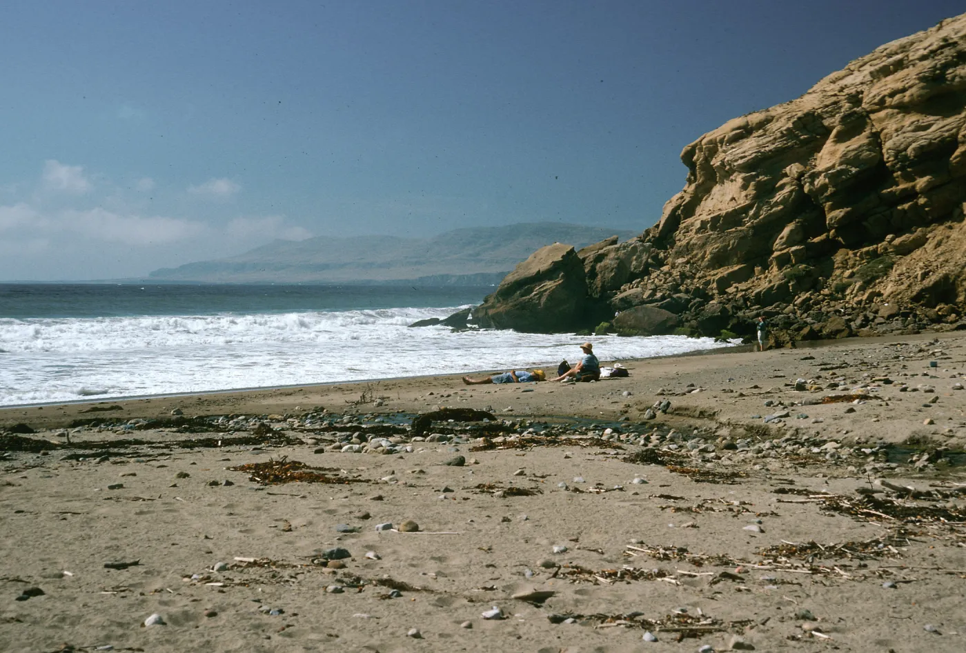 North end Sauces Beach, Santa Cruz Island