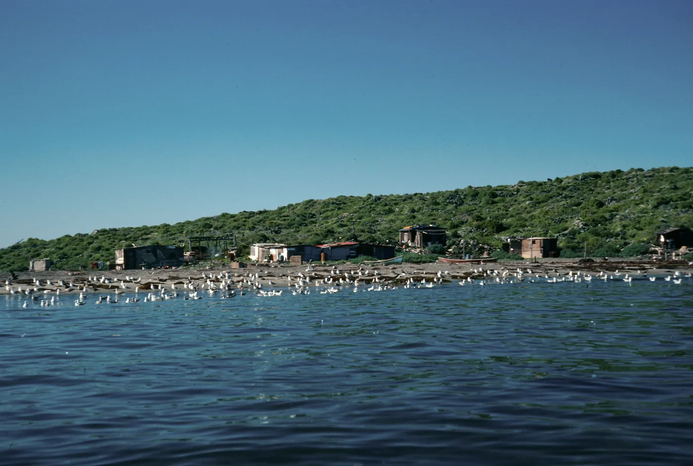 San Martin Island, fishing village, Southeast end