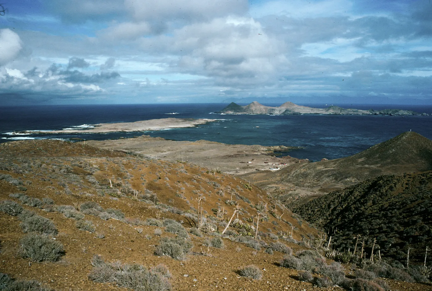 West San Benito Island, view of Middle San Benito Island & East San Benito Island from West San Benito Island