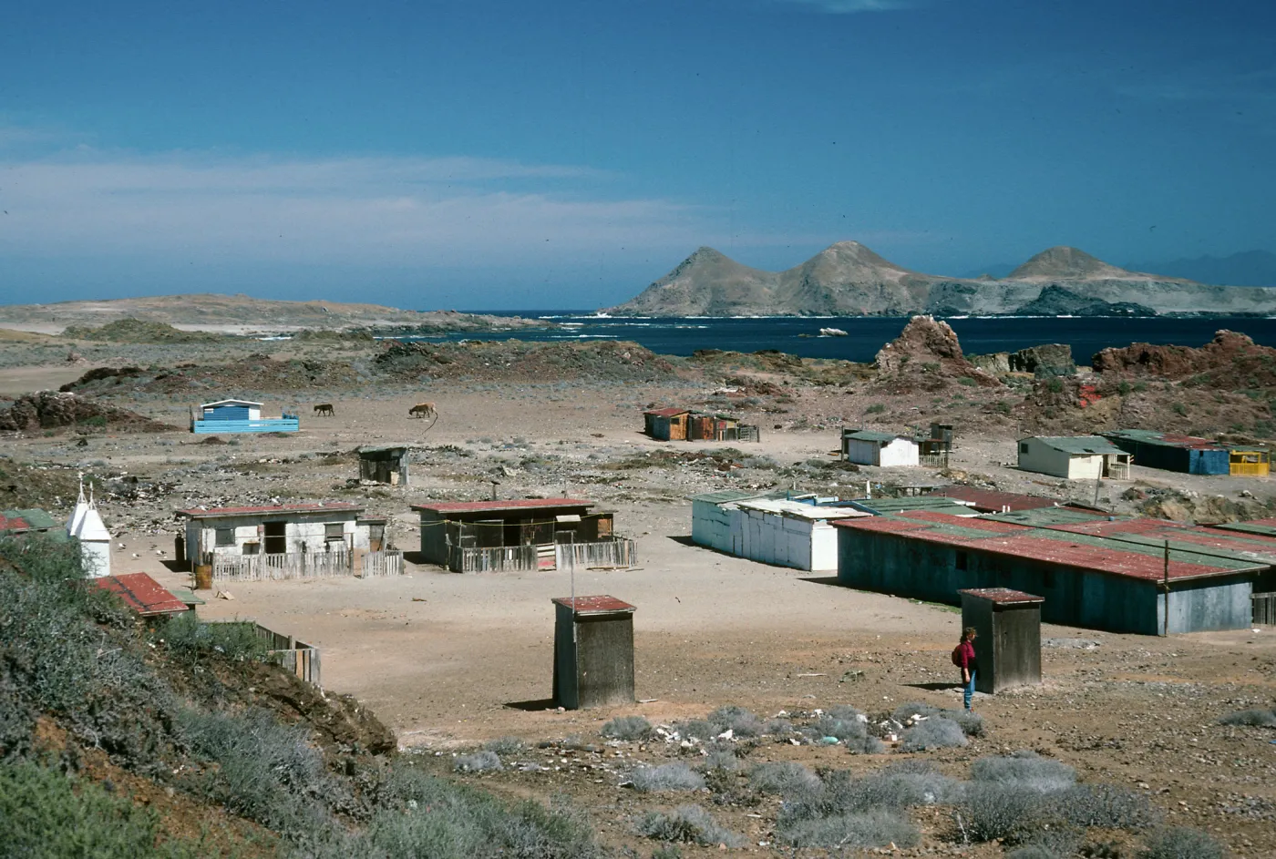 West San Benito Island, village
