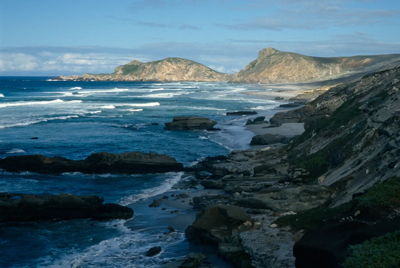 Simonton Cove, Peachrock Beach, San Miguel Island