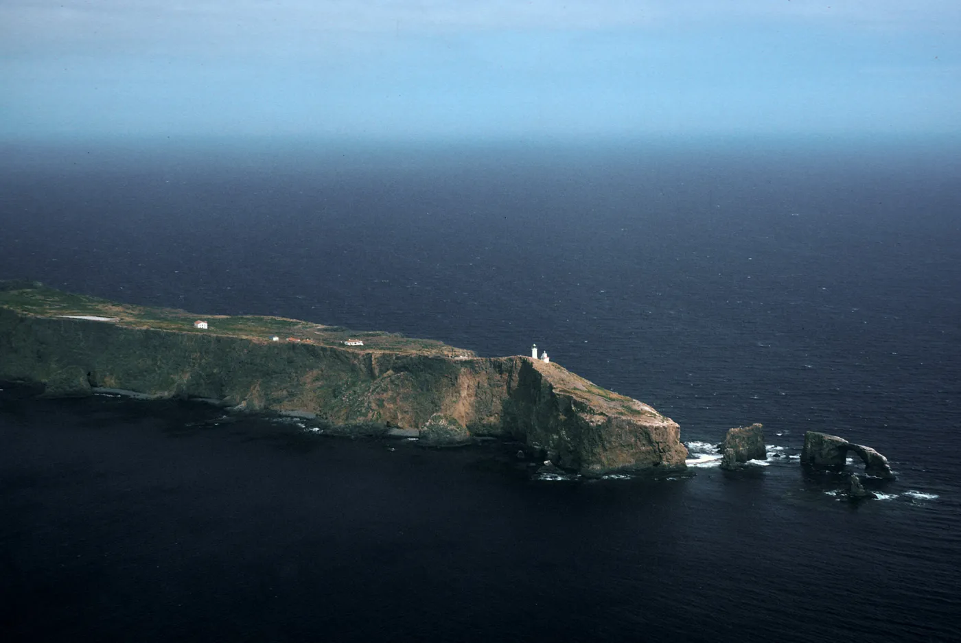 Arch Rock on right, East Anacapa Island