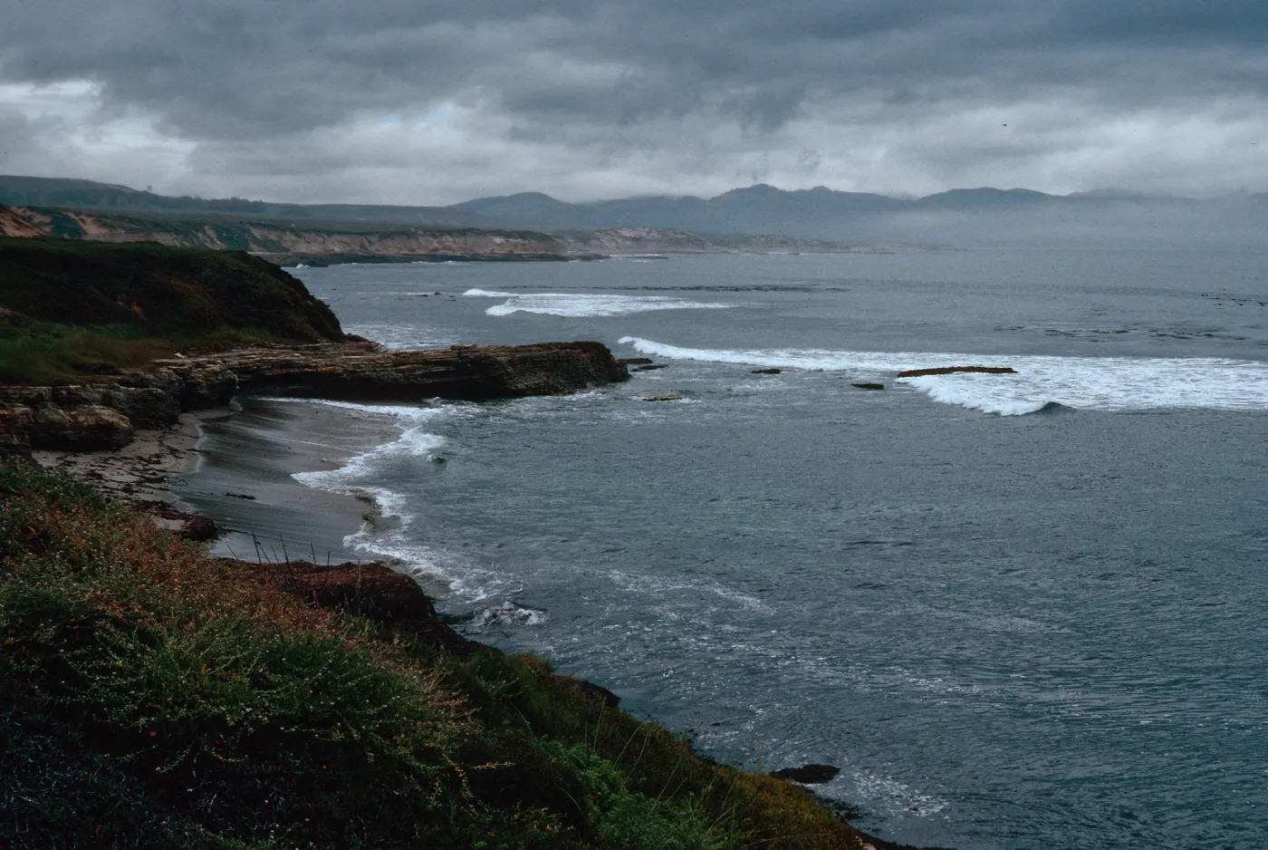 coastline, end of Spur Road, Vandenberg AFB