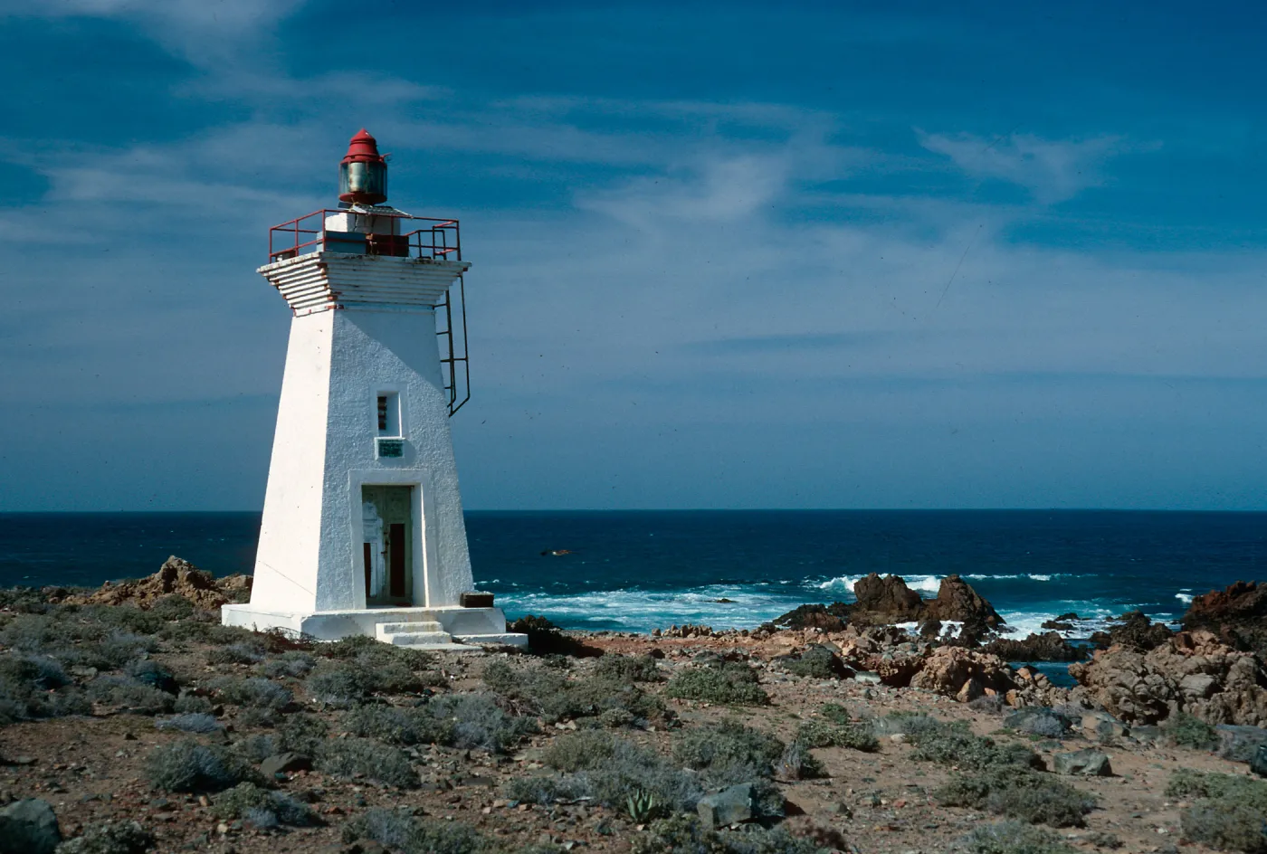 lighthouse, Campo Punta Norte, Cedros Island, Baja, Ca.