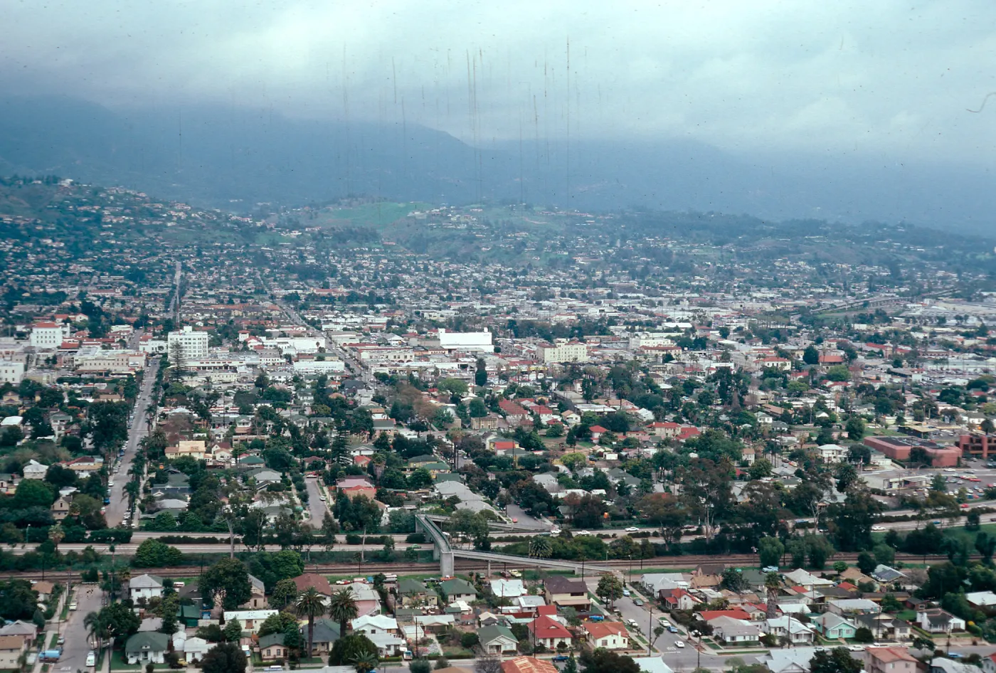 Santa Barbara from T.V. hill