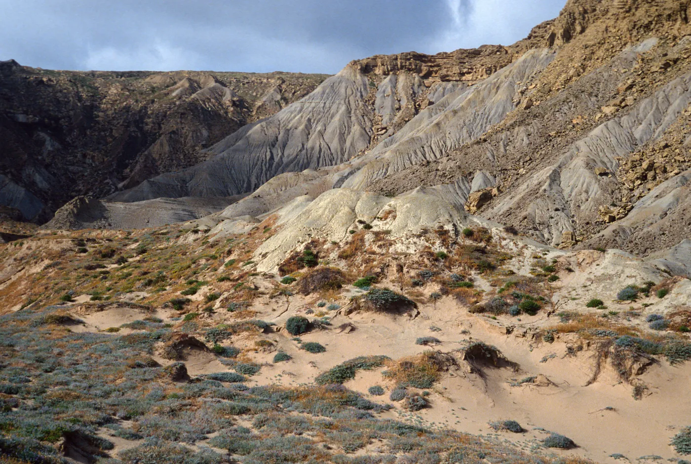 Sand dunes, Grand Canyon, South side, San Nicholas Island