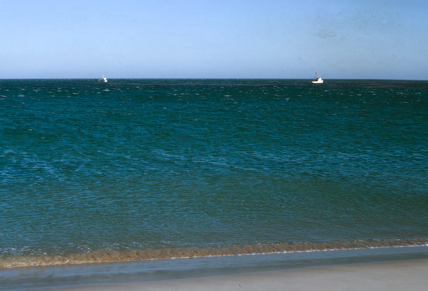 4/ fishing boats (commercial), 250 yards offshore of sand spit, looking South, 65-112 & SN-29