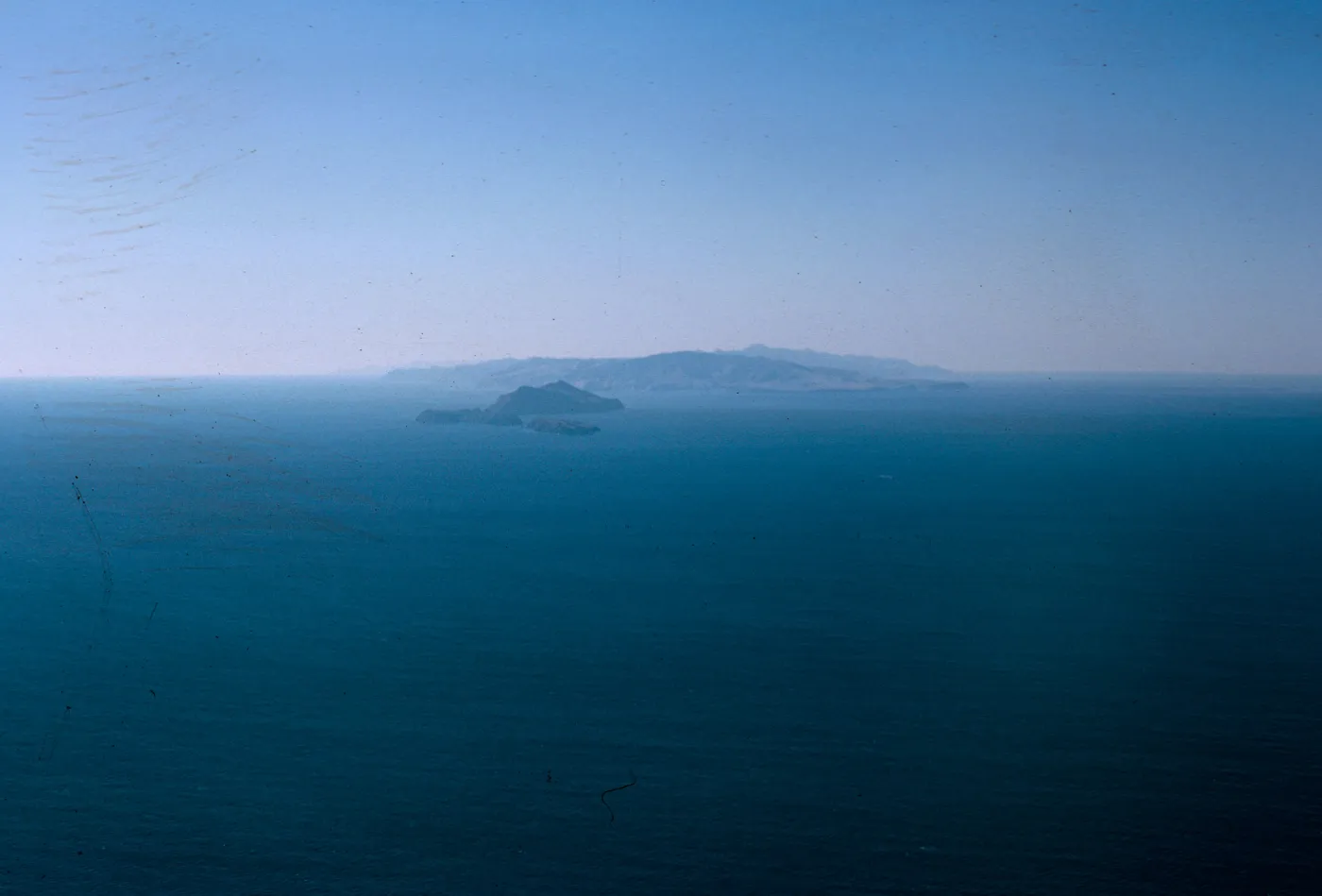 view of San Nicolas Island, 65-218 & SN-135