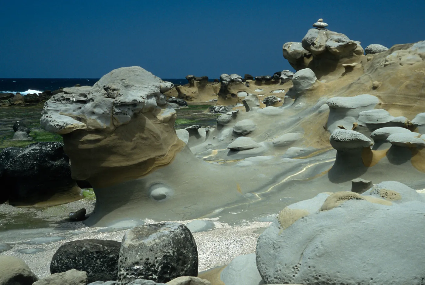 Rock Formations, Coastline, Near Rock Crusher, San Nicolas Island
