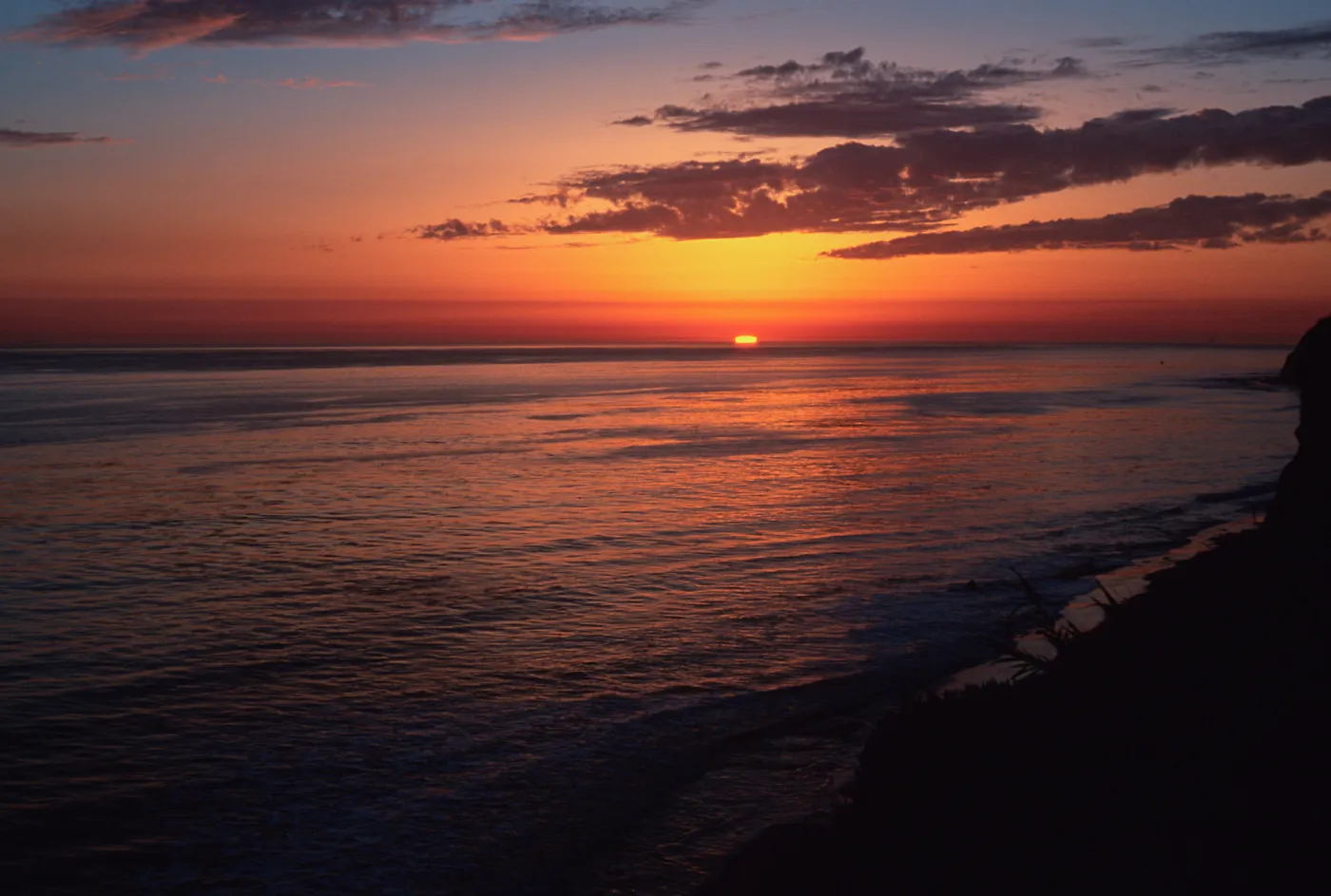sunset, Shoreline Park, Santa Barbara