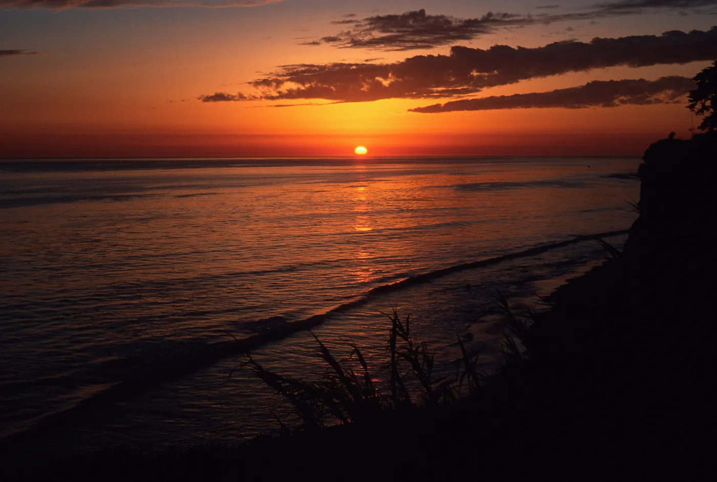 sunset, Shoreline Park, Santa Barbara