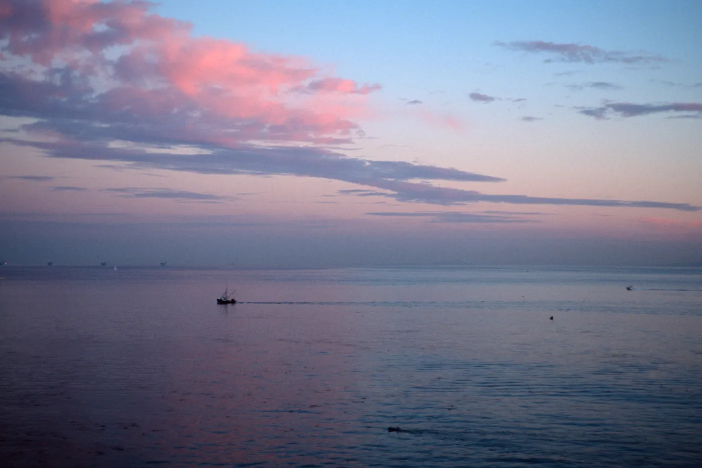 sunset, Shoreline Park, Santa Barbara