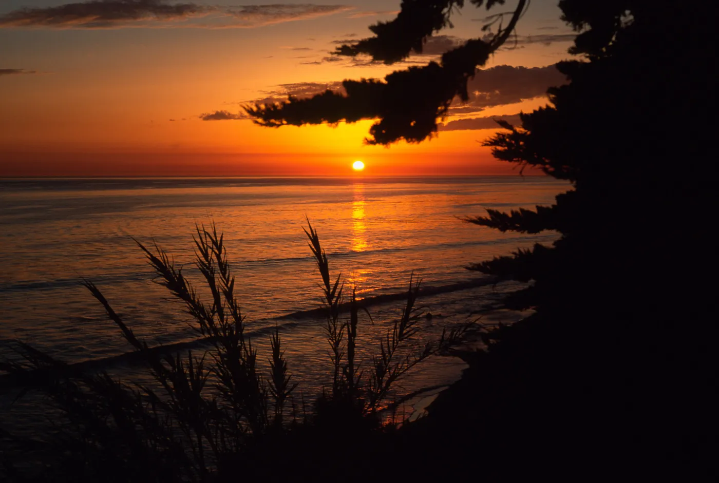 sunset, Shoreline Park, Santa Barbara