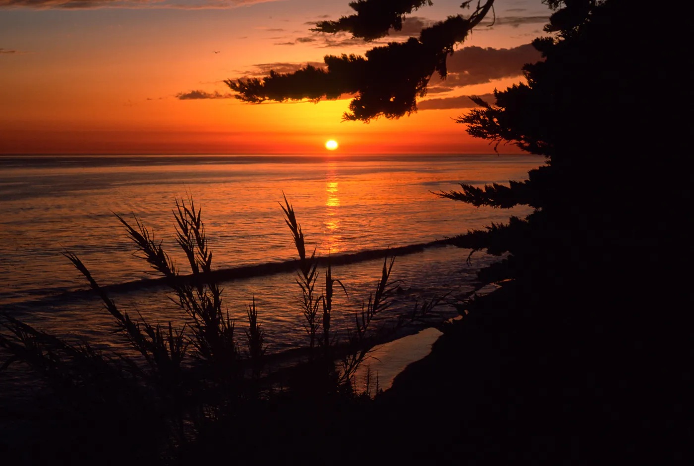 sunset, Shoreline Park, Santa Barbara