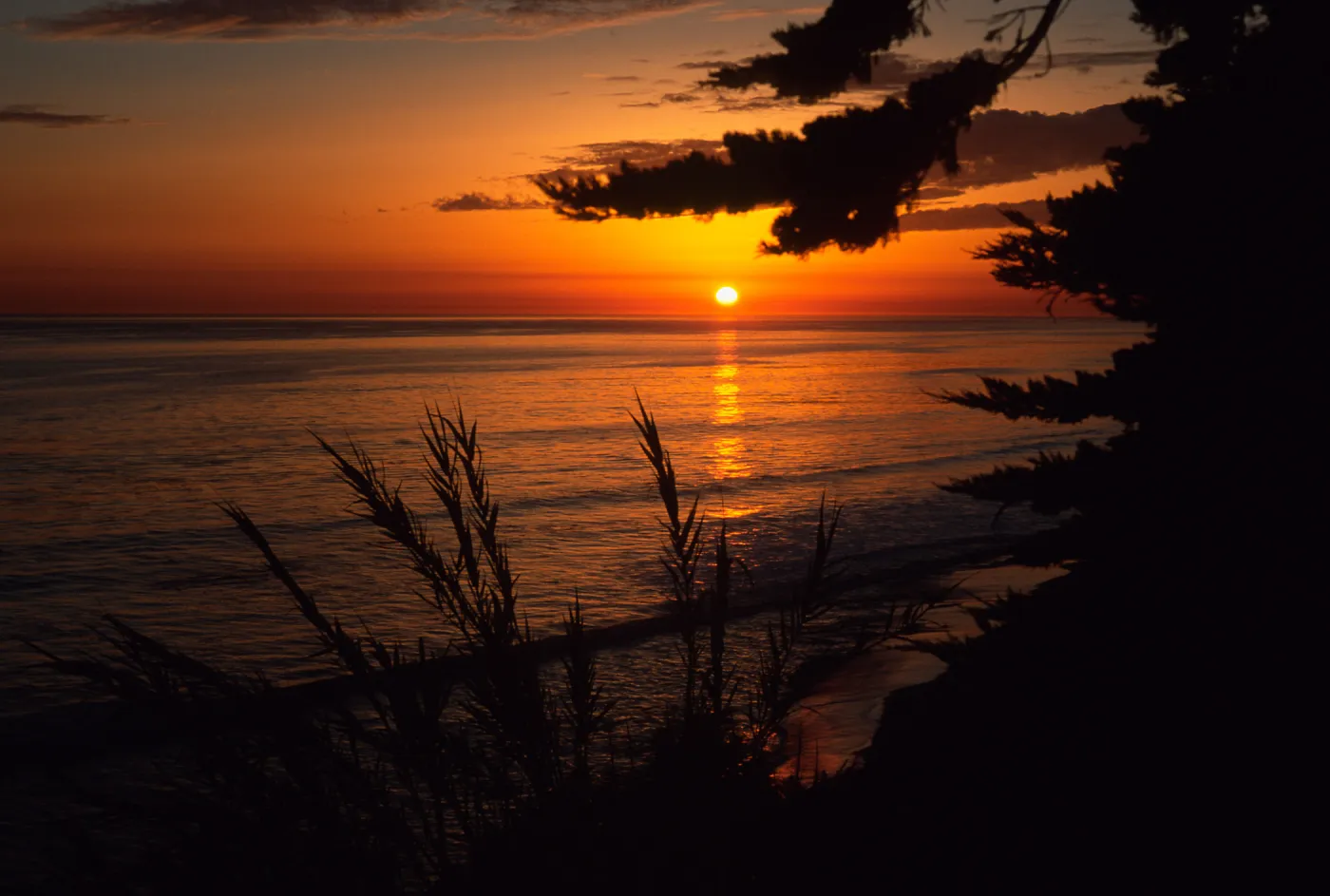 sunset, Shoreline Park, Santa Barbara