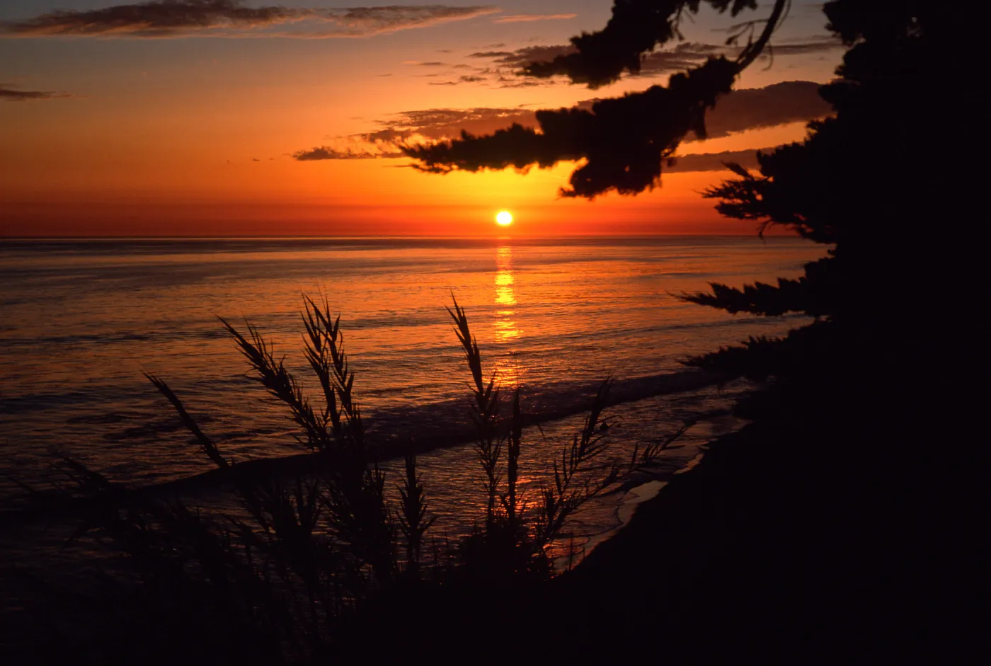 sunset, Shoreline Park, Santa Barbara