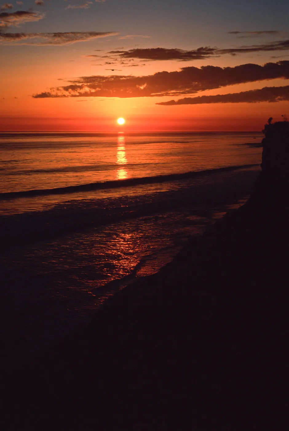 sunset, Shoreline Park, Santa Barbara