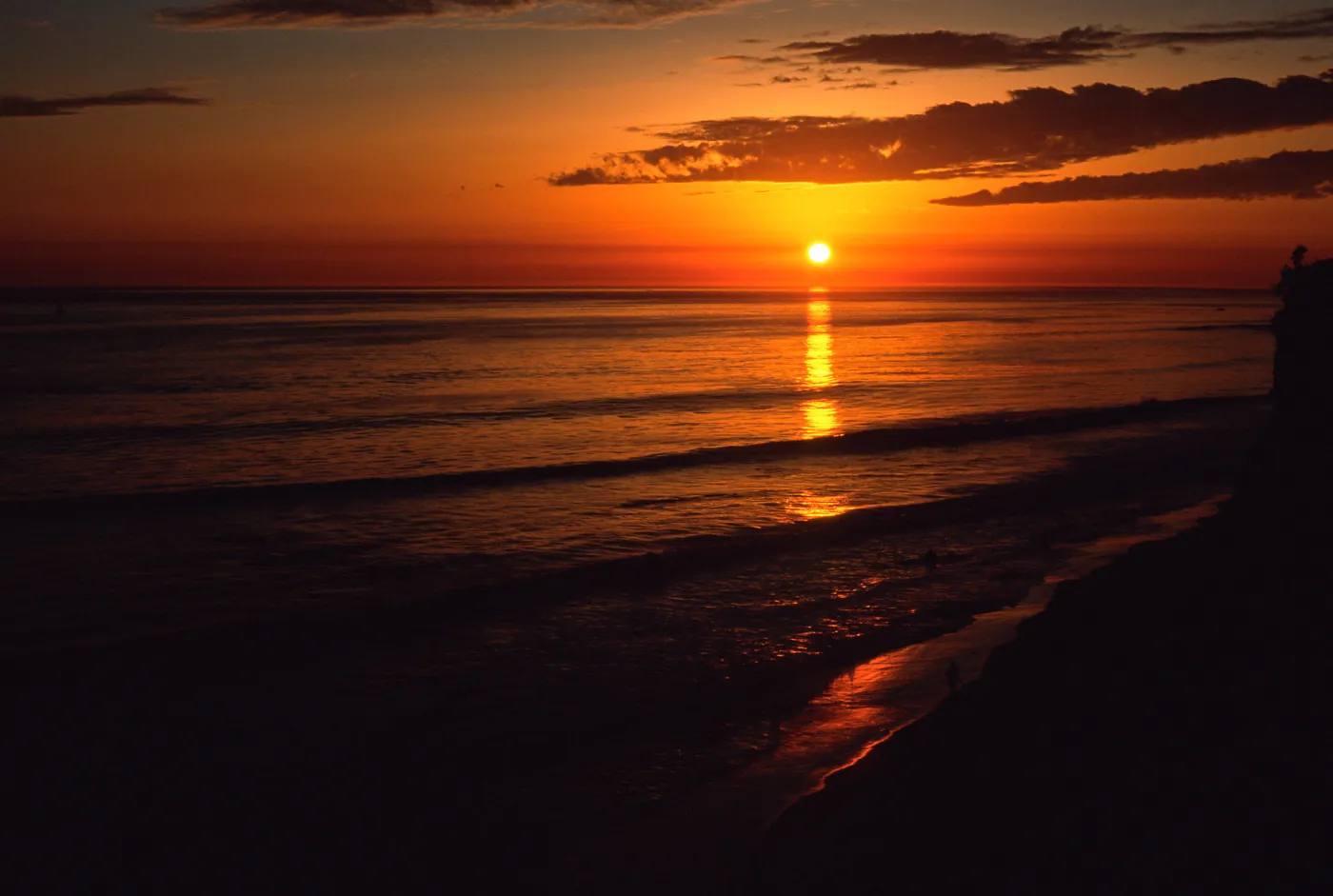 sunset, Shoreline Park, Santa Barbara
