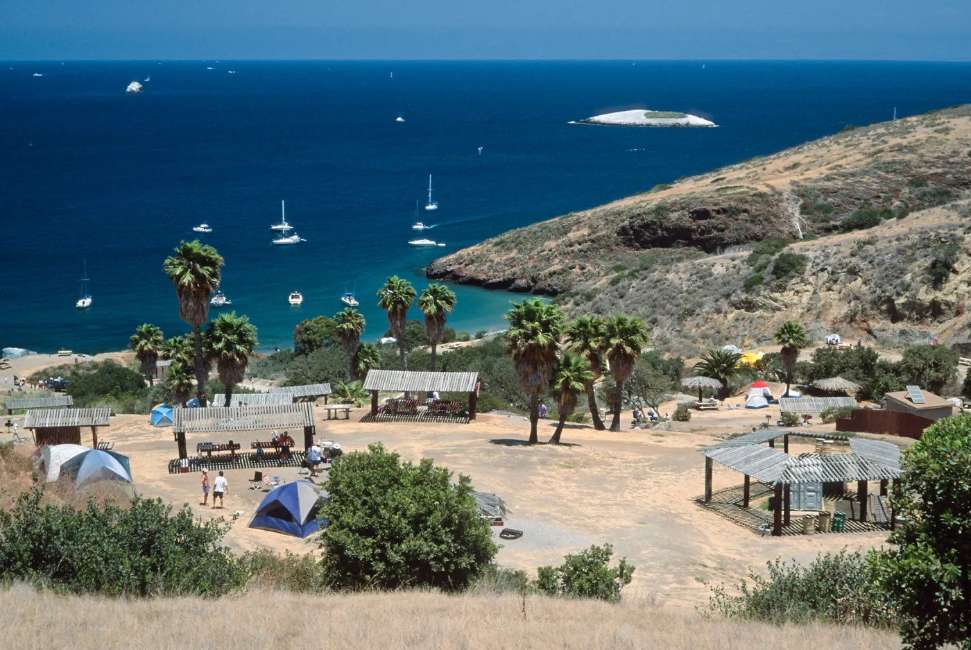 campground, Two Harbors, Santa Catalina Island