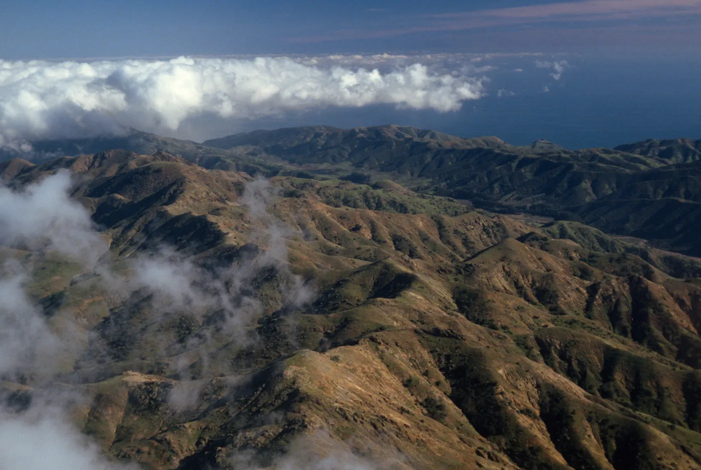 north ridge & Central Valley, Santa Cruz Island