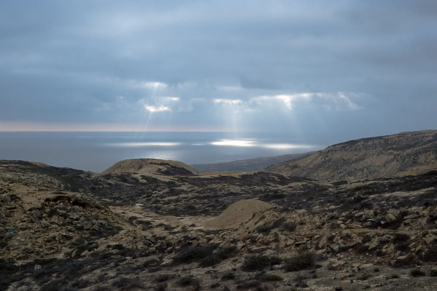 view from Theodolite Road, San Nicolas Island