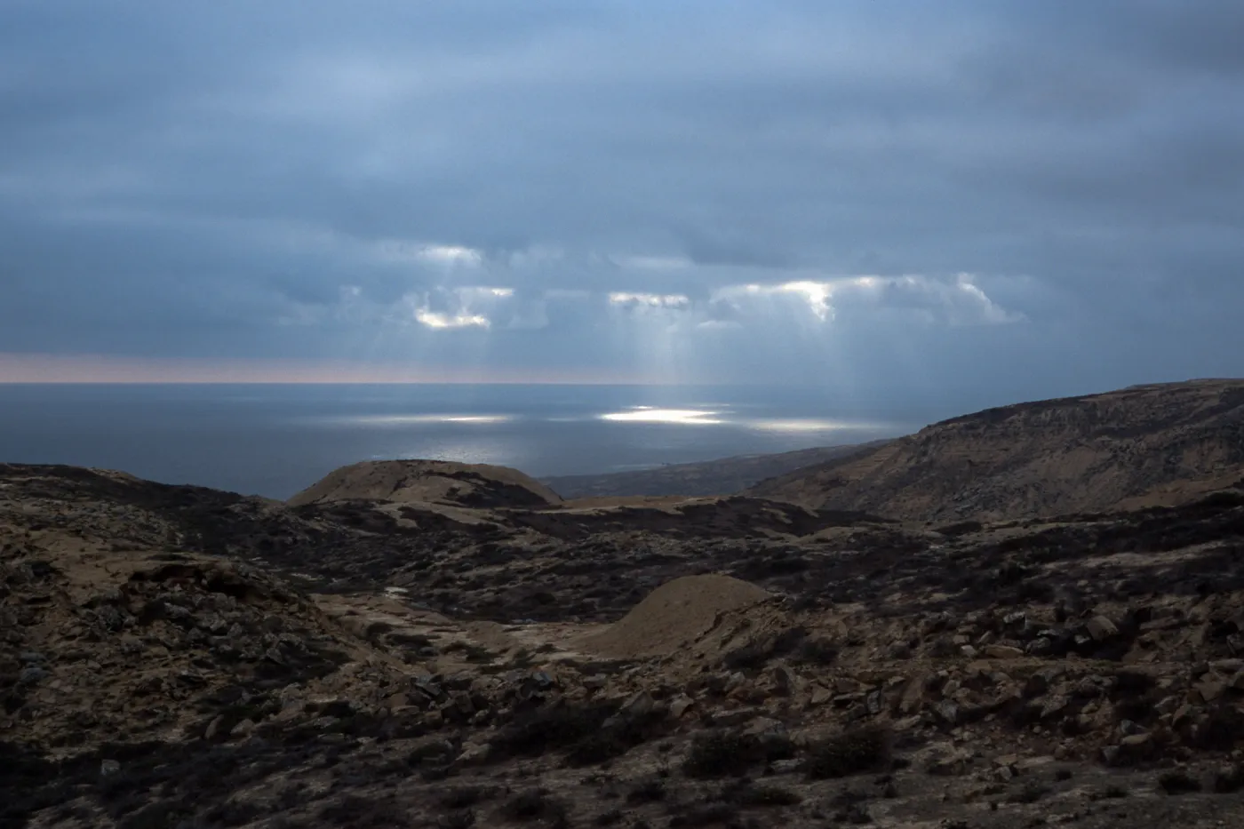 view from Theodolite Road, San Nicolas Island